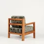 Lounge chairs - IAM_Lounge  Oak + Upholstery  + Custom Fabric - ARBORE BY CAREL WOODWORKS