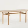 Dining Tables - Steekla Table Solid Oak Natural - ARBORE BY CAREL WOODWORKS
