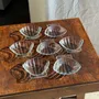 Bols - Lot de 7 coupelles coquille en verre Pyrex France vintage - OFFICE OBJETS