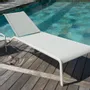 Transats - Bain de soleil empilable aluminium et toile. - EZEÏS