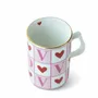 Tasses et mugs - Amour Collection Porcelain Mugs - SOMNIA ATELIER
