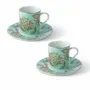 Tasses et mugs - Flora Collection Porcelain Coffee Cup  (Sets of 2) - SOMNIA ATELIER
