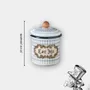 Boîtes de conservation - Down the Rabbit Hole— Three-Size Enamel Storage Container Set - SOMNIA ATELIER