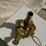 Table lamps - Small antique classic gold table lamp, H17 D12 - OFFICE OBJETS
