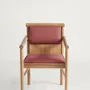 Chairs - Steekla Chair Solid Oak + Upholstery Natural + Custom Upholstery - ARBORE BY CAREL WOODWORKS