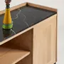 Buffets - Steekla Credenza with Marble Chêne - ARBORE BY CAREL WOODWORKS