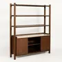Buffets - Steekla Storage Unit w Marble Chêne - ARBORE BY CAREL WOODWORKS
