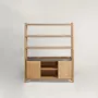 Buffets - Steekla Storage Unit w Marble Chêne - ARBORE BY CAREL WOODWORKS