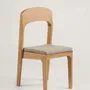Chairs - heron Chair Solid Oak Natural - ARBORE BY CAREL WOODWORKS