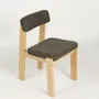 Chaises - Pasco Chair Upholstered Structure bois + Tissu d’ameublement Naturel + Tissu sur mesure - ARBORE BY CAREL WOODWORKS