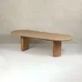 Tables Salle à Manger - Quantum Dining Chêne massif Naturel - ARBORE BY CAREL WOODWORKS