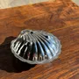 Kitchen utensils - Vintage silver plated shell butter dish with transparent cup - OFFICE OBJETS