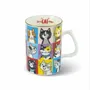 Tasses et mugs - Cats and Dogs Porcelain Mugs - SOMNIA ATELIER