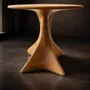 Coffee tables - Aphrodite Sculpted Table | European Oak Wood - NEXART