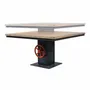 Bureaux d'entreprise - SL-030 Adjustable Square Industrial Table - STURDY-LEGS