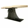 Tables de réunion - SL-043 Adjustable Central-Base Industrial Table - STURDY-LEGS