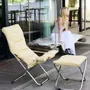 Lawn armchairs - FIESTA SOFT- Anatomical and adjustable outdoor armchair - FIAM SRL