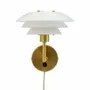 Appliques - Applique murale DL20 opale/laiton - DYBERG LARSEN