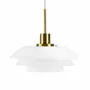 Ceiling lights - DL31 opal/ brass pendant - DYBERG LARSEN
