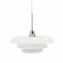 Ceiling lights - AVA Pendel D40 Opal/ Krom - DYBERG LARSEN