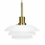 Ceiling lights - DL20 opal/ brass pendant - DYBERG LARSEN