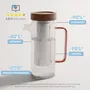 Tea and coffee accessories - New generation 1.5L glass filter jug - LE CHARBON ACTIF FRANCAIS