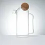 Cadeaux - Carafe en verre 1 L + 1 charbon binchotan - LE CHARBON ACTIF FRANCAIS