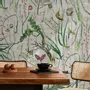 Tapestries - Lusso Botanico panoramic wallpaper - LE PAPIERS DE NINON