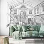 Tapisseries - Papier peint panoramique Passage Pommeraye - LE PAPIERS DE NINON