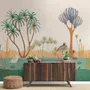 Tapestries - Panoramic wallpaper Wildlife along the Nile - LE PAPIERS DE NINON