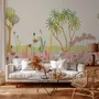 Tapestries - Panoramic wallpaper Wildlife along the Nile - LE PAPIERS DE NINON