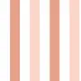Tapisseries - Papier peint à Rayures Alternées - grès rouge - LE PAPIERS DE NINON