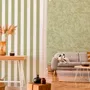 Tapestries - Panoramic Wallpaper Harmony Stripes Clay - LE PAPIERS DE NINON