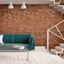 Tapestries - Red Bricks panoramic wallpaper - LE PAPIERS DE NINON
