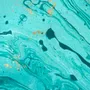 Tapisseries - Papier peint panoramique Turquoise Marble - LE PAPIERS DE NINON