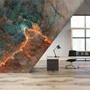Tapisseries - Papier peint panoramique Marble On Fire - LE PAPIERS DE NINON