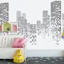 Tapestries - City Lights panoramic wallpaper - LE PAPIERS DE NINON