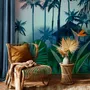 Tapestries - Tropical Mood panoramic wallpaper - LE PAPIERS DE NINON