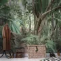 Tapestries - Jungle Trek panoramic wallpaper - LE PAPIERS DE NINON