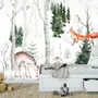 Tapestries - Bambi & Co panoramic wallpaper - LE PAPIERS DE NINON