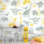 Tapisseries - Papier peint panoramique Dino Fun - LE PAPIERS DE NINON