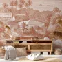 Tapestries - Maimiti panoramic wallpaper - LE PAPIERS DE NINON