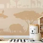 Tapestries - Savanna panoramic wallpaper - LE PAPIERS DE NINON