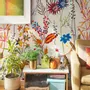 Tapestries - Summer Garden panoramic wallpaper - LE PAPIERS DE NINON