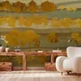 Tapisseries - Papier peint panoramique Vallons dore?s - LE PAPIERS DE NINON