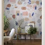 Tapestries - Jade panoramic wallpaper - LE PAPIERS DE NINON