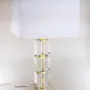 Gifts - SIDNEY -table lamp in crystal and metal - DEBORACARLUCCI
