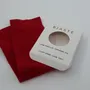 Socks - Bio Cotton Solid Color Single Crew Sock: RED (not pair, only 1 piece) - BJÄSTE