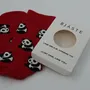 Socks - Organic Cotton Single Crew Sock: PANDA (not pair, only 1 piece) - BJÄSTE