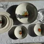 Platter and bowls - Vintage fruit salad service composed of a salad bowl, 7 cups - OFFICE OBJETS